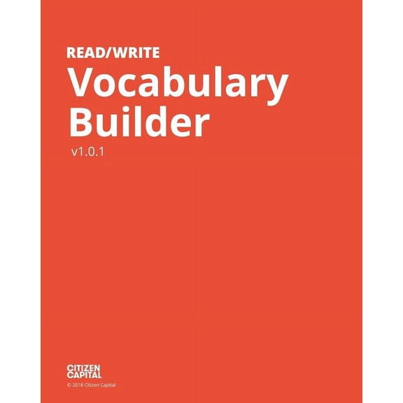Read/Write General Vocabulary: Adult literacy & ESL workbook, (Paperback)
