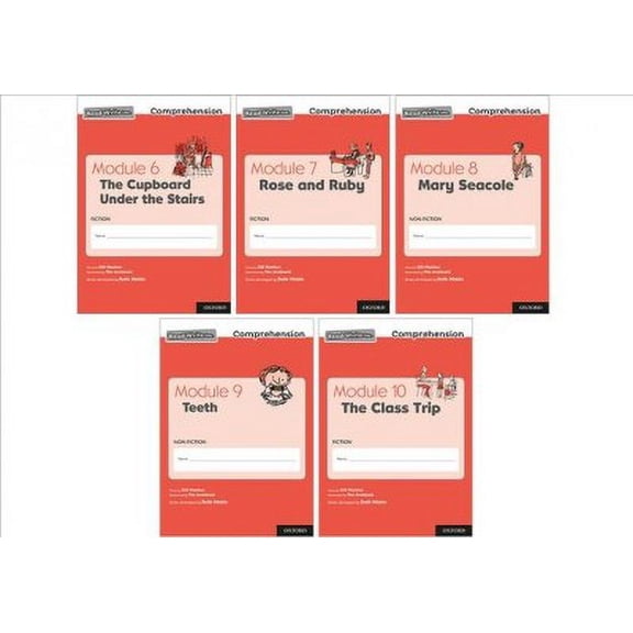 Read Write Inc. Comprehension: Modules 6-10 Mixed Pack Of 5 (1 Of Each Title)