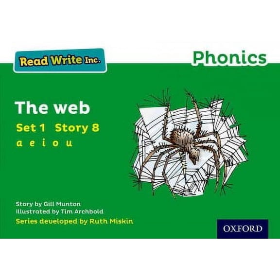 Read Write Inc. Phonics: 8 The Web (Green Set 1 Storybook) Gill Munton (Paperback)