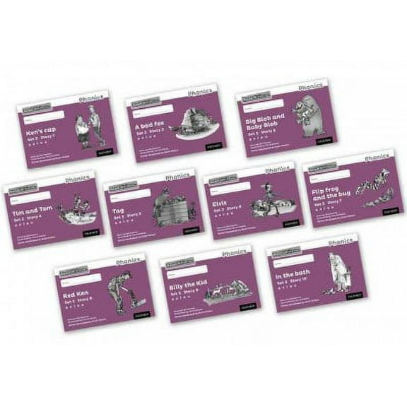Read Write Inc. Phonics: Black And White Purple Set 2 Storybooks Mixed Pack Of 10