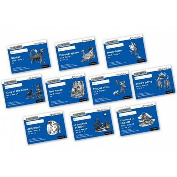 Read Write Inc. Phonics: Black and White Blue Set 6 Storybooks Mixed Pack of 10