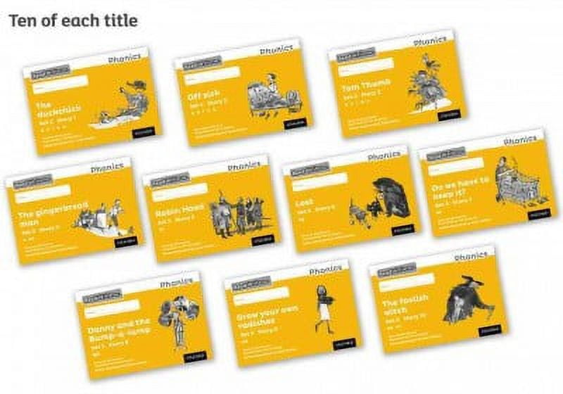 Read Write Inc. Phonics: Black and White Yellow Set 5 Storybooks Pack ...