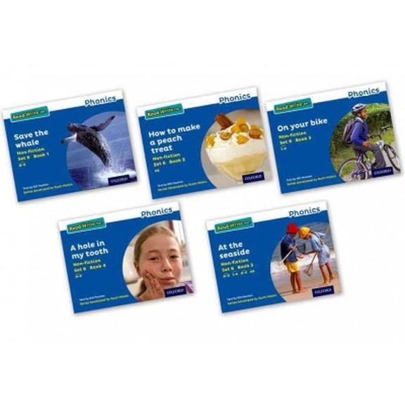 Read Write Inc. Phonics: Blue Set 6 Non-Fiction Mixed Pack Of 5