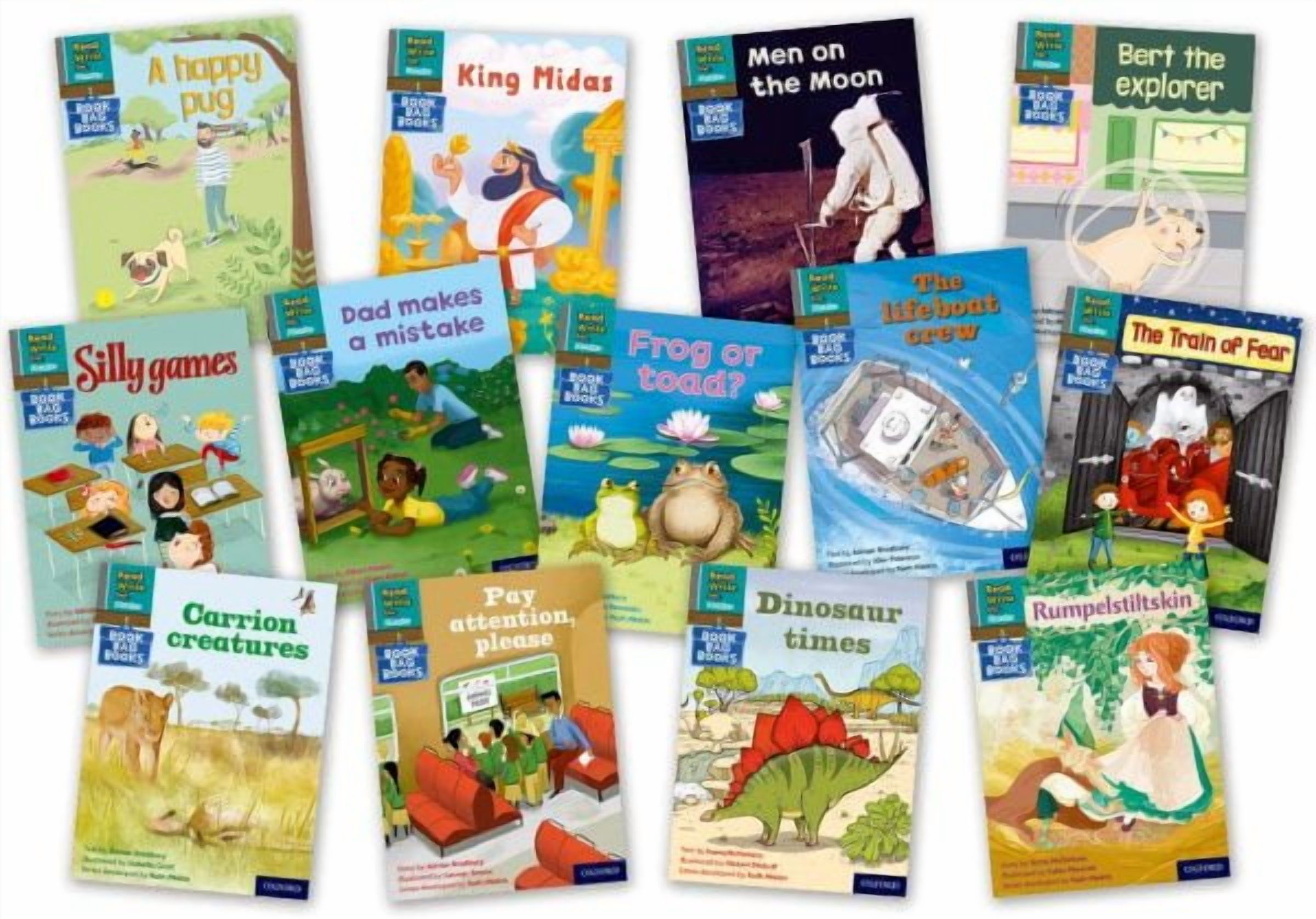 Read Write Inc. Phonics Book Bag Books: Grey Set 7 Storybooks Mixed ...