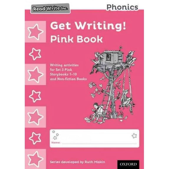 Read Write Inc. Phonics: Get Writing! Pink Book Pack Of 10 - Walmart.com