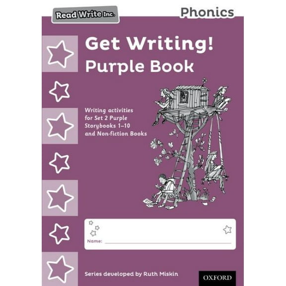 Read Write Inc. Phonics: Get Writing! Purple Book Pack Of 10