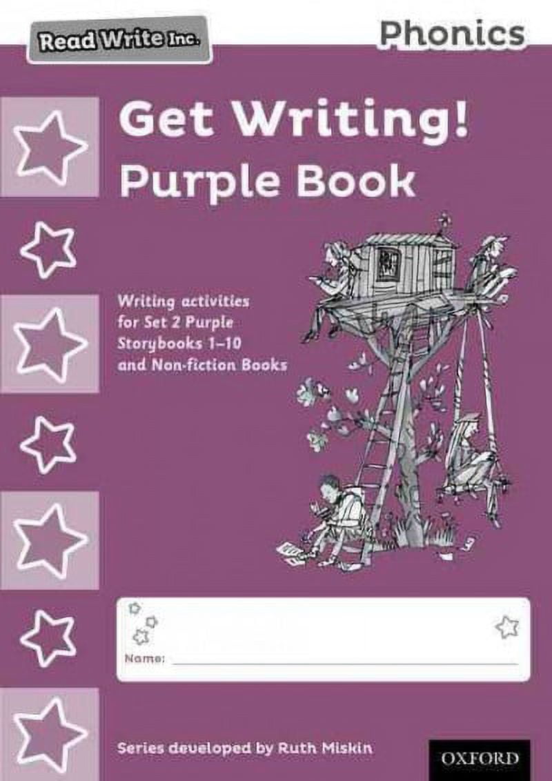 Read Write Inc. Phonics: Get Writing! Purple Book Pack Of 10 - Walmart.com