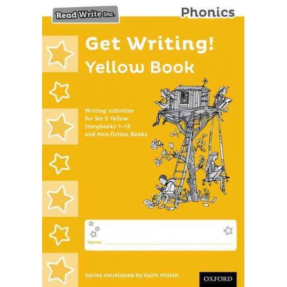 Read Write Inc. Phonics: Get Writing! Yellow Book Pack Of 10 - Walmart.com