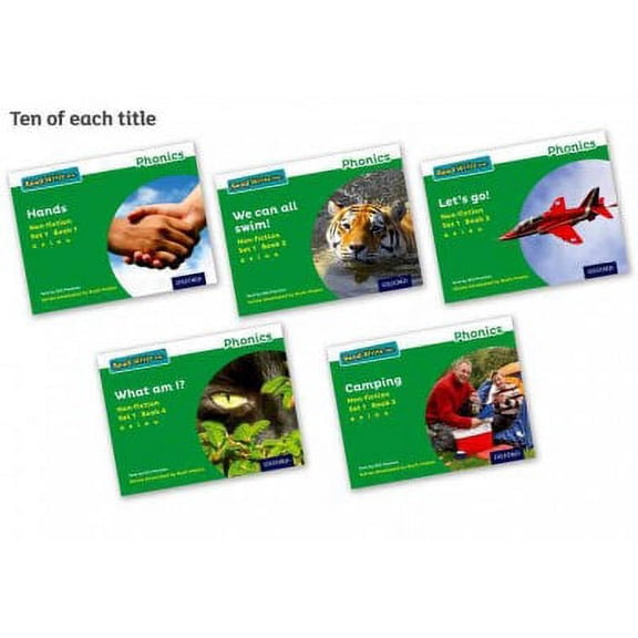 Read Write Inc. Phonics: Green Set 1 Non-Fiction Pack Of 50