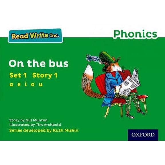 Read Write Inc. Phonics: Green Set 1 Storybook 1 On The Bus