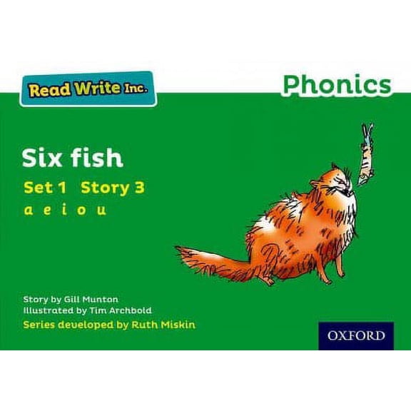 Read Write Inc. Phonics: Six Fish (Green Set 1 Storybook 3)