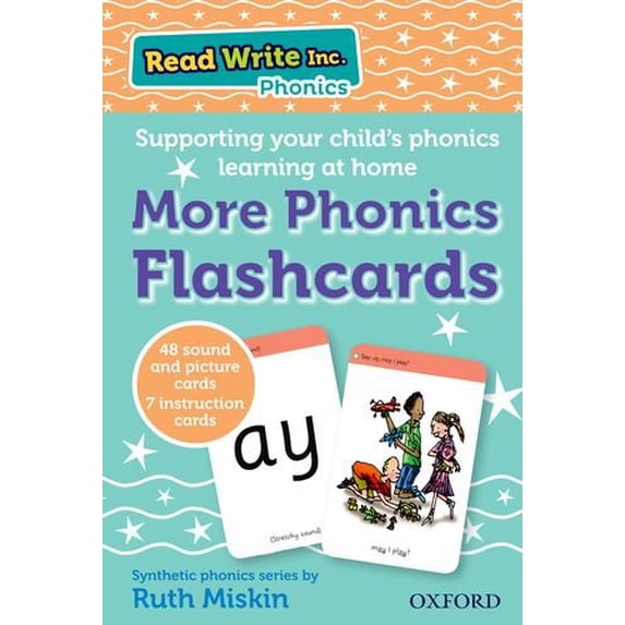 Read Write Inc. Phonics: More Phonics Flashcards - Walmart.com