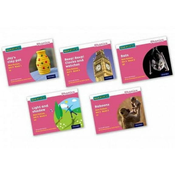 Read Write Inc. Phonics: Pink Set 3 Non-Fiction Mixed Pack Of 5