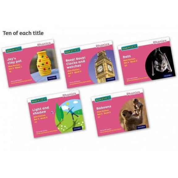 Read Write Inc. Phonics: Pink Set 3 Non-Fiction Pack Of 50