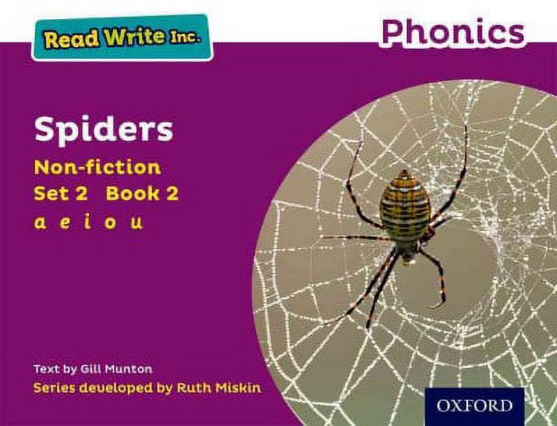Read Write Inc. Phonics: Purple Set 2 Non-Fiction 2 Spiders - Walmart.com