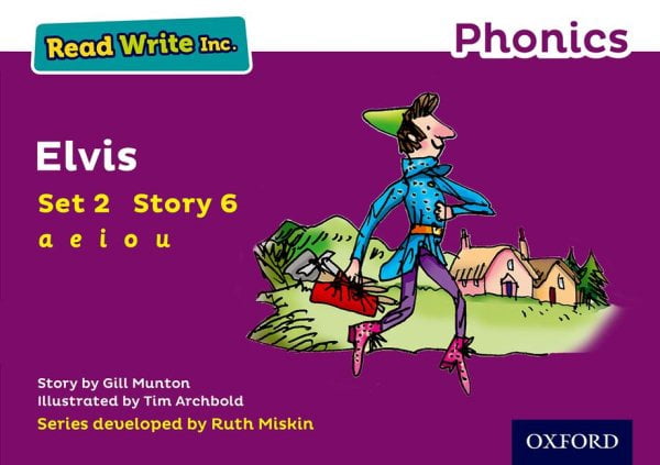 Pre-Owned Read Write Inc. Phonics: Purple Set 2 Storybook 6 Elvis ...