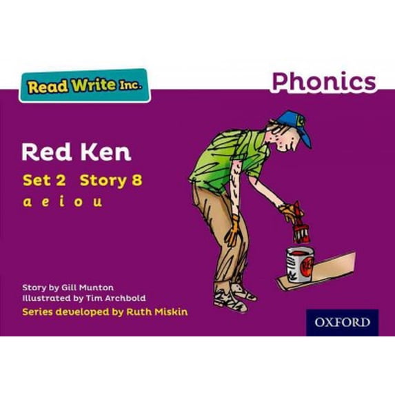 Pre-Owned Read Write Inc. Phonics: Purple Set 2 Storybook 8 Red Ken ...