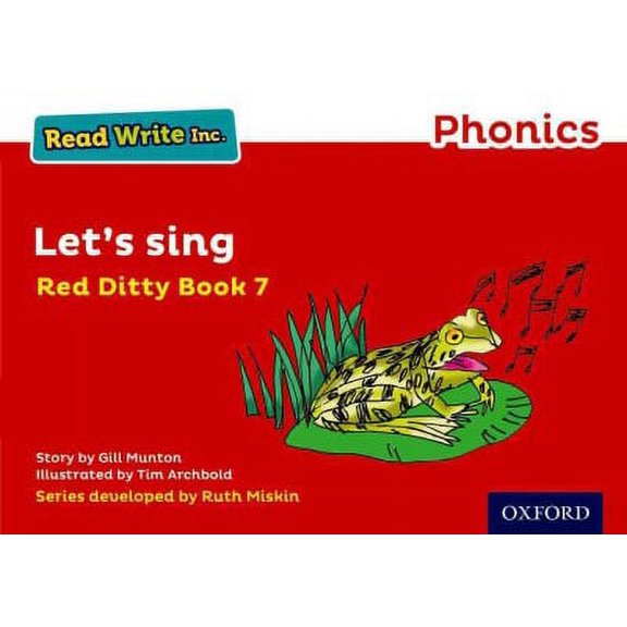 Read Write Inc. Phonics: Red Ditty Book 7 Let'S Sing