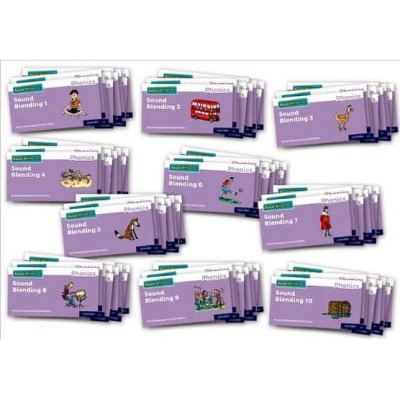 Read Write Inc. Phonics: Sound Blending Books - Class Pack Of 100 (10 Of Each)