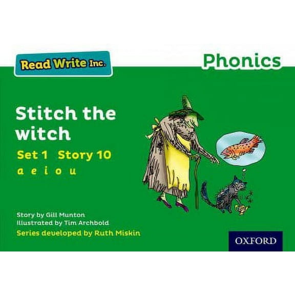 Read Write Inc. Phonics: Green Set 1 Storybook 10 Stitch the Witch