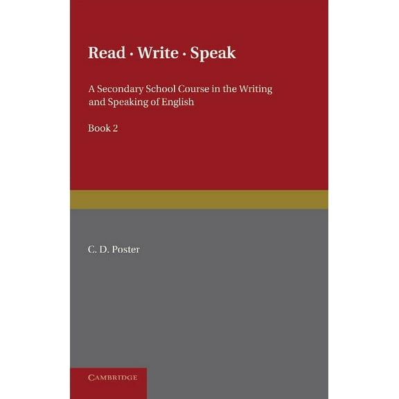 Read Write Speak: Volume 2, (Paperback)