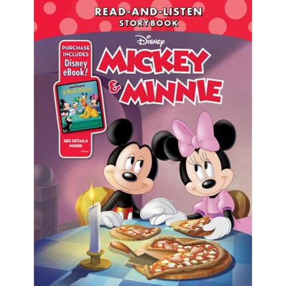 Pre-Owned Mickey and Minnie Read-and-Listen Storybook Hardcover