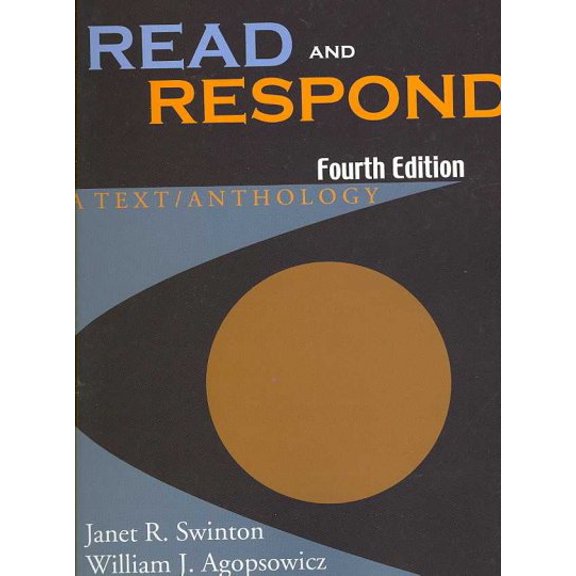 Pre-Owned Read and Respond: A Text / Anthology