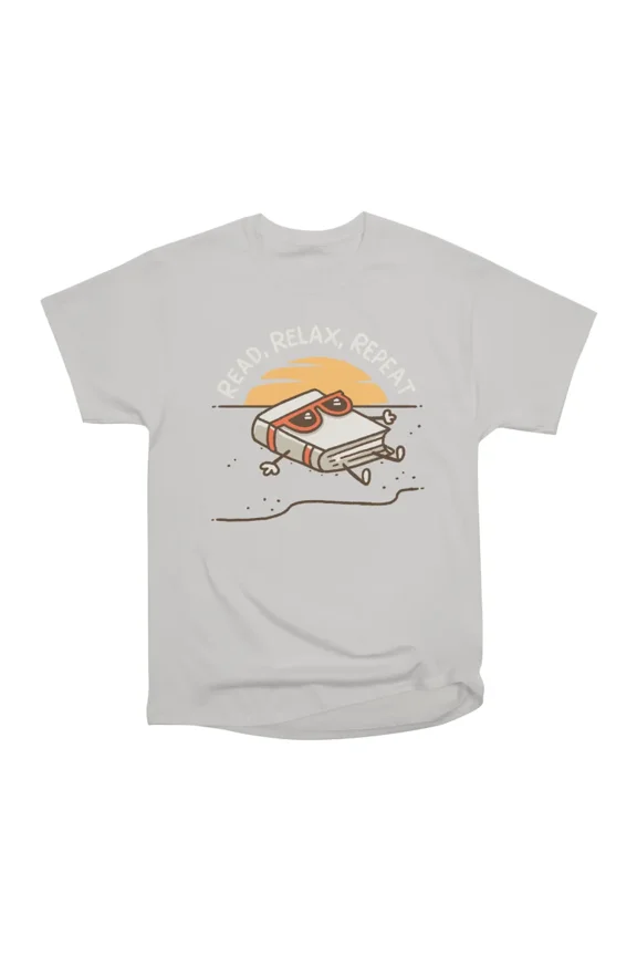 Read relax repeat T-Shirt Tee Gift For Him Merch For Her Apparel For Friend