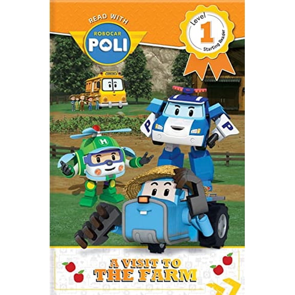 Pre-Owned Read with Robocar Poli: A Visit to the Farm (Level 1: Starting Reader) (Paperback) by Rebecca Klevberg Moeller