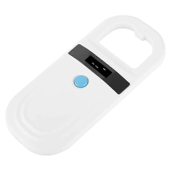 Reader RFID 134.2Khz, Pet ID Scanner with 0.91 Inch High Brightness OLED Display for Animal Tracki