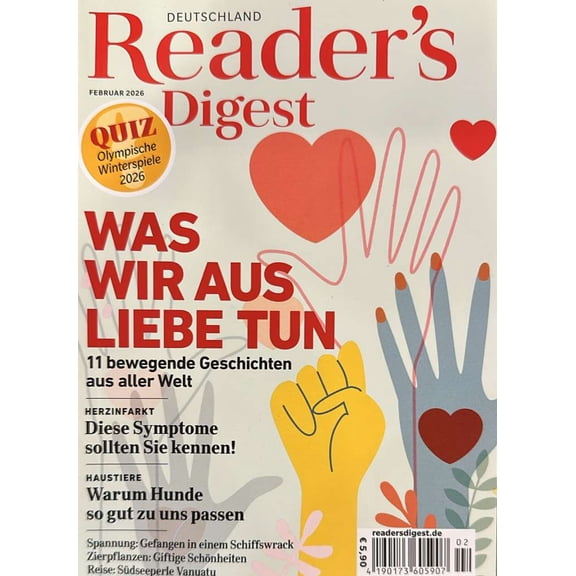ReaderS Digest German Magazine February 2026