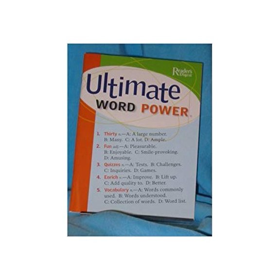 Pre-Owned Ultimate Word Power (Paperback) 0762107596 9780762107599
