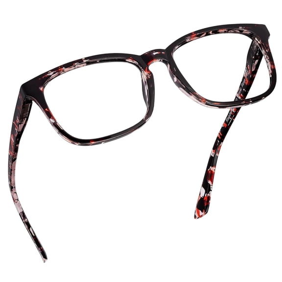 Readerest 3.0 Blue Light Reading Glasses - Lightweight Computer Glasses - Eye Strain, UV Glare Protection (Rose)