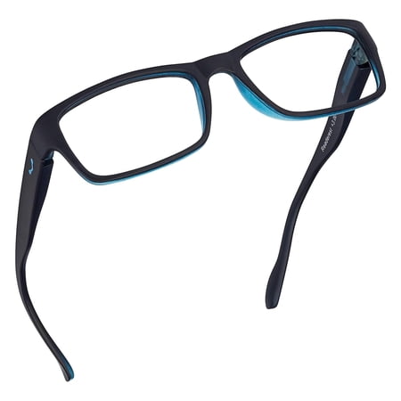 Readerest Blue Light Blocking Reading Glasses (Blue, 1.50 Magnification) Computer Eyeglasses With Thin Reflective Lens, Antiglare, Eye Strain, UV Protection, Stylish For Men And Women