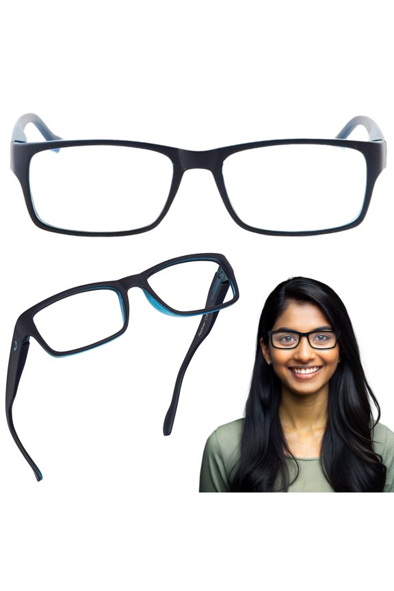 Blue Light Blocking Reading Glasses Blue 225 Magnification
