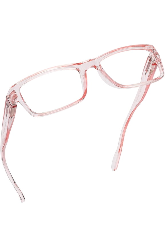 Blue Light Blocking Reading Glasses Blush 150 Magnification, Acrylic