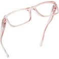 thumbnail image 1 of Readerest Blue Light Blocking Reading Glasses (Blush, Zero Magnification) Computer Glasses, fashionable for men and women, Anti Glare, Anti Eyestrain, UV protection, 1 of 7