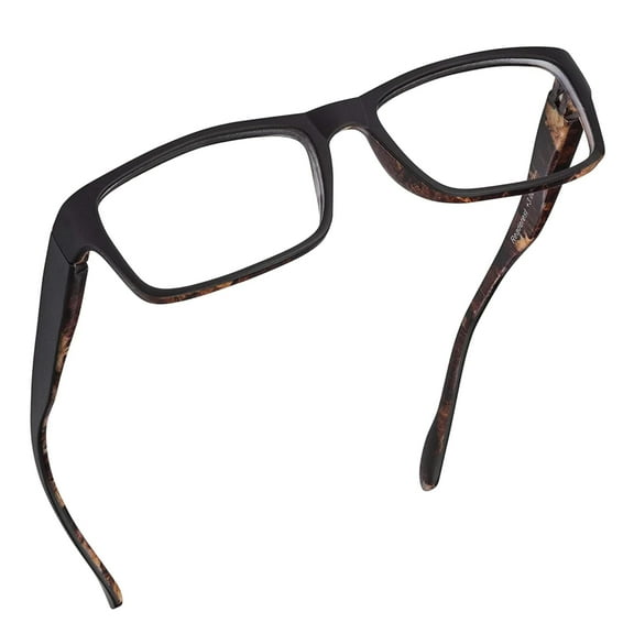 Readerest Blue Light Blocking Reading Glasses (Camo, 1.50 Magnification) Computer Eyeglasses With Thin Reflective Lens, Antiglare, Eye Strain, UV Protection, Stylish For Men And Women