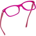 thumbnail image 1 of Readerest Blue Light Blocking Reading Glasses Hot Pink 300 Magnification, 1 of 7