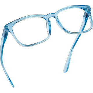Horn Rimmed Reading Glasses for Women Blue Light Blocking