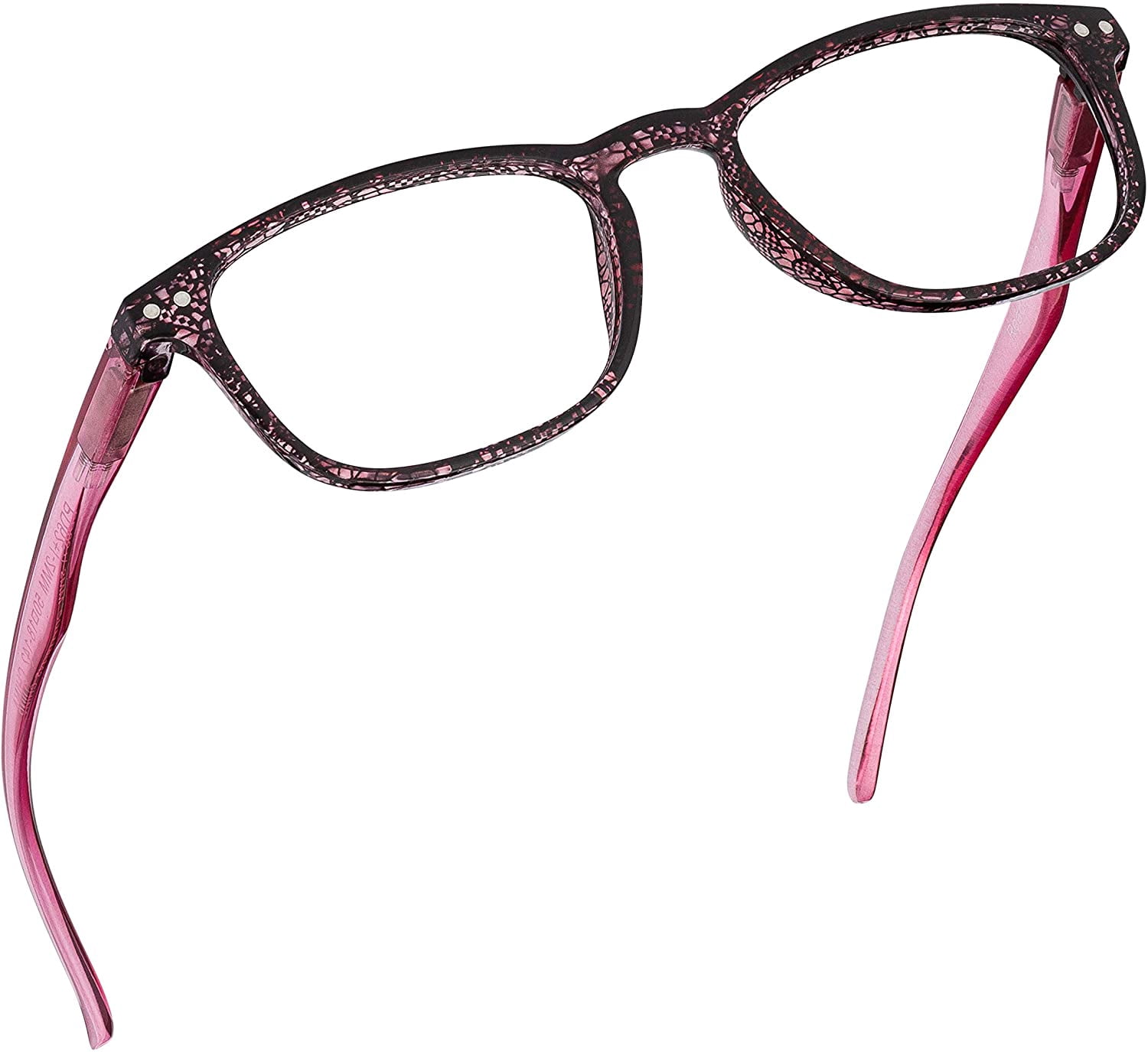 Readerest Blue Light Blocking Reading Glasses Pink 175 Magnification