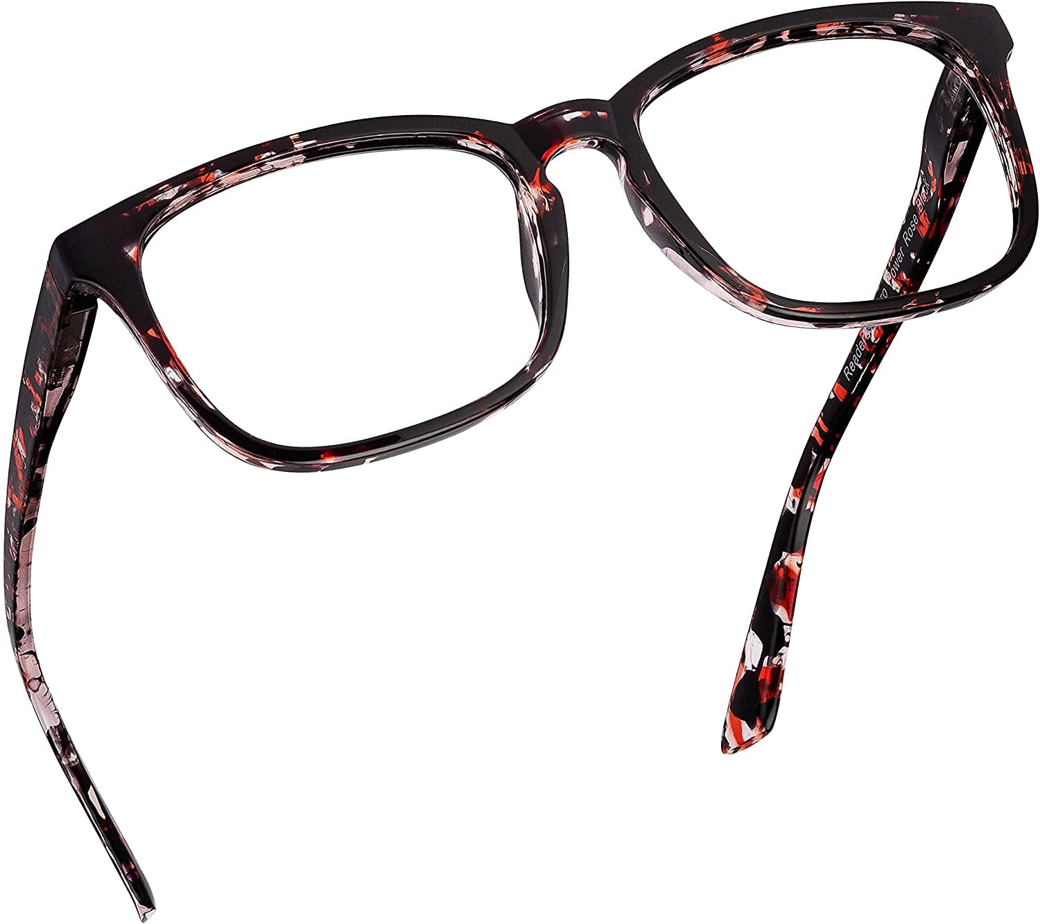 Readerest Blue Light Blocking Reading Glasses Rose Tortoise 300