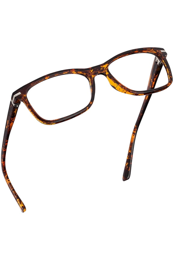 Blue Light Blocking Reading Glasses Tortoise 225 Magnification