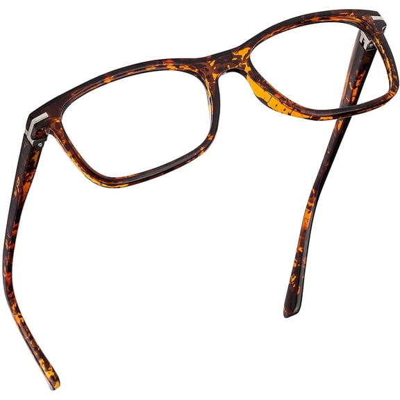 Readerest Blue Light Blocking Reading Glasses Tortoise Zero Magnification