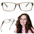 thumbnail image 1 of Readerest Blue Light Blocking Reading Glasses, UV Protection, Spring Hinges (Charcoal, 0.00) Computer Eyeglasses With Thin Reflective Lens, Antiglare, Eye Strain, Stylish For Men And Women, 1 of 8