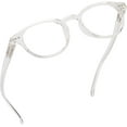 thumbnail image 1 of Readerest Round Blue Light Blocking Reading Glasses Clear 025 Magnification, 1 of 6