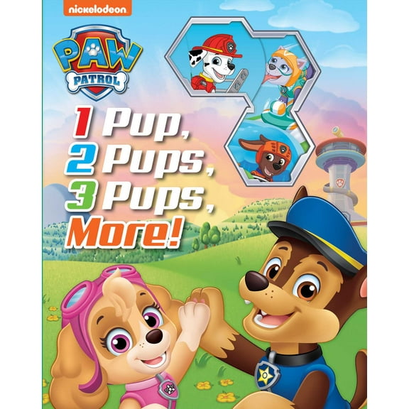 Nickelodeon PAW Patrol: 1 Pup, 2 Pups, 3 Pups, More! (Board book)
