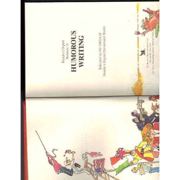 Pre-Owned Reader's Digest Treasury of Humorous Writing (Hardcover) 0895772248 9780895772244