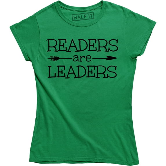 Readers are Leaders Funny Librarian Teacher English Reading Library T-Shirt