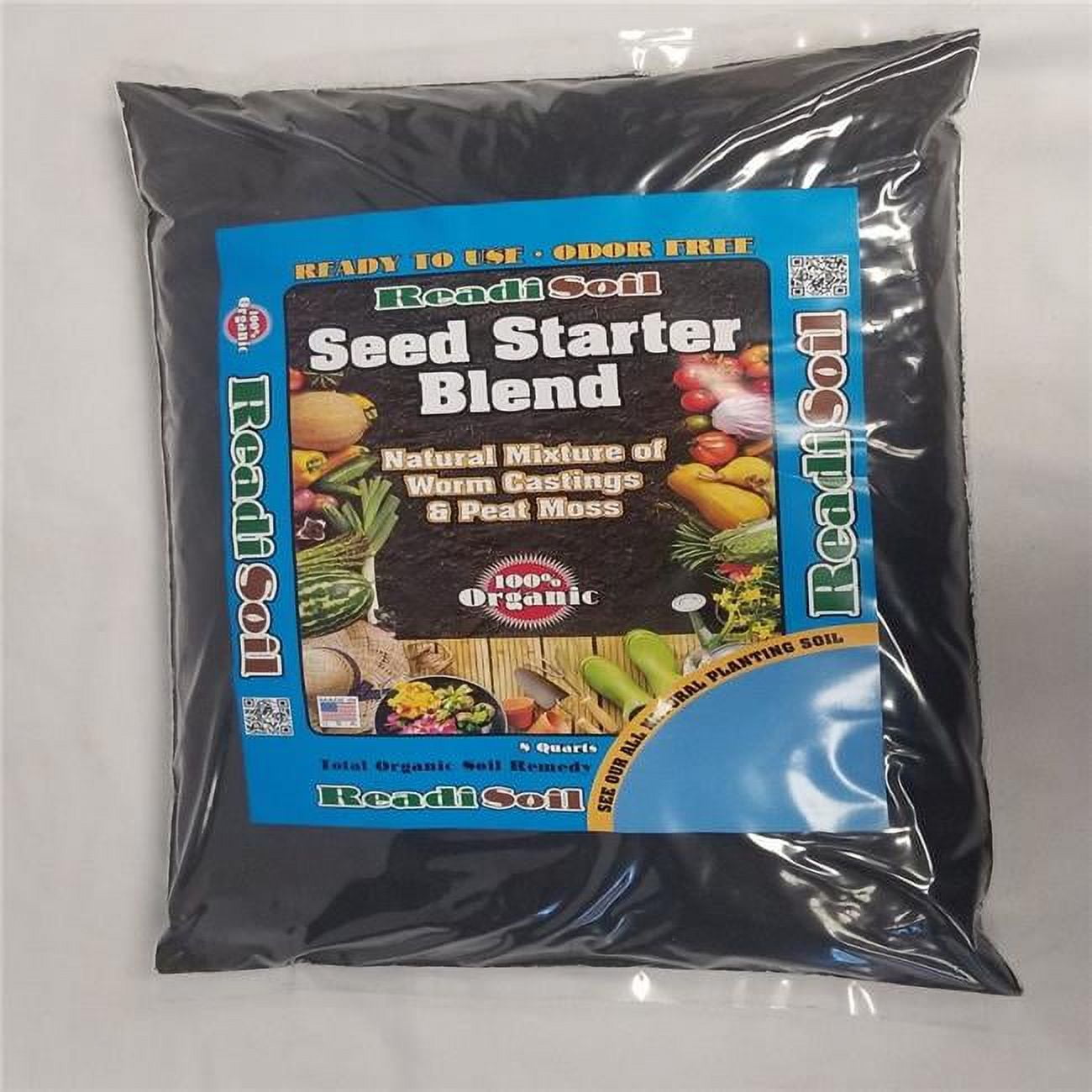 Readi Soil 8 qt. 100 Percentage Organic Worm Castings Seed Starter ...